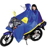 正招摩托车雨衣 双人单人加大加厚雨披 电动车气管防飘防水衣包邮