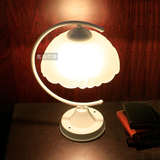 台灯卧室床头 美式田园复古LED小灯书房写字办公桌个性时尚床头灯