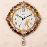 宝丽超大豪华欧式挂钟客厅创意时尚艺术摆钟现代简约静音挂表时钟