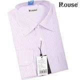 Rouse/洛兹条纹男士长袖衬衫 专柜正品 商务正装男衬衣