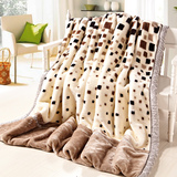 苏娜国际珊瑚绒毯子 毛巾被  拉舍尔毛毯 加厚双层 空调毯盖毯