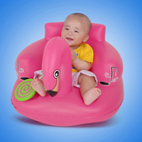 宝宝的坐椅鑫佳宝新款加大宝宝充气音乐沙发婴儿餐椅学座椅适合胖