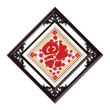 十字绣印花系列中国风字画年画壁饰梅花福精准印布棉质绣布材料包