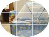 正品小婴儿床环保新生儿童床便携宝宝布艺睡篮铁床推车床bb睡床带