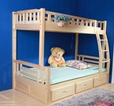 康居 松木家具∥正品保证 儿童床 子母床 双层床 69#高箱床