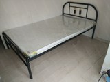北京特价双人床 单人床 加厚铁艺床 铁床床架席梦思床1.2米1.5米