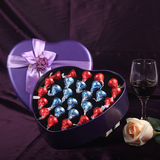 好时巧克力27心形礼盒装 白色情人节送女友生日礼物零食