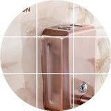 创意新品Anmon不锈钢皂液器给皂器 浴室洗手液瓶沐浴露盒 红古铜8