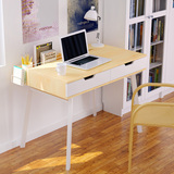 creatwo潮土简易创意家用书桌现代简易办公桌写字台电脑桌学习桌