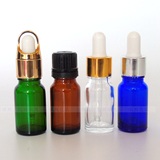 10ML避光熏香玻璃精油纯露瓶 分装瓶 便携旅行化妆品包装空瓶子