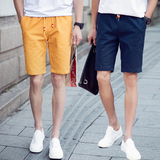 夏季新款个性宽松薄款大码五分短裤男士韩版休闲运动弹力棉潮裤子