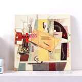 毕加索 个性抽象油画 现代简约客厅卧室装饰画无框画壁画挂画墙画
