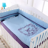 宝床品套件九件套龙之涵婴儿床上用品 四季通用新生儿0-6岁纯棉宝
