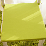 绿黄粉棉加厚椅垫 坐垫办公椅垫沙发垫 餐椅垫 电脑椅子海绵座垫