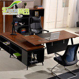 办公家具新款老板桌椅组合板式大班台简约现代经理主管创意办公桌