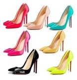 high heels shoes woman thin heels shoes fashion leather japa