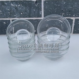 批发烘焙模具DIY自制水晶钵仔糕专用碗钵仔杯 透明玻璃小碗酱料碟