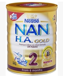 澳洲代购Nestle/雀巢NAN HA gold超级能恩低敏金盾 2段2罐包邮