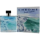 Azzaro Chrome Summer Eau de Toilette Spray, 3.4 Ounce - Lim