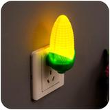 超亮LED光控小夜灯床头灯感应灯夜光灯创意玉米小夜灯节能卧室灯