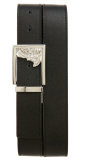 美国代购Versace男士意大利产头层牛皮商务皮带绅士腰带真皮皮带