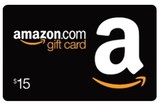 美国亚马逊15$电子卷礼品卡 Amazon Gift Card