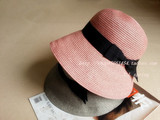出口原单精品帽 优雅休闲 AD10竹纤维遮阳帽 草帽！可折叠！