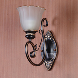 奥奇丽欧式壁灯 美式乡村温馨床头镜前灯饰 走廊过道卧室客厅灯具