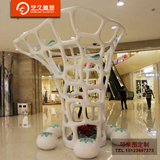 玻璃钢休闲座椅 商场美陈座椅 创意造型玻璃钢休息椅 可定制