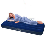骆驼户外充气垫床垫深蓝灯心绒空气床单人充气床