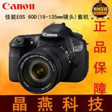 正品 佳能EOS 60D套机（18-135mm镜头）中级数码单反相机 原装