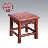 红木家具 木之理非洲黄花梨小方凳 小矮凳 换鞋凳 儿童凳 洗衣凳