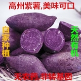 高州 新鲜紫薯 红薯 紫番薯 紫地瓜 紫心紫薯 山芋 农家有机 5斤