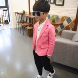 2016春装新款韩版男童西装儿童小西服礼服外套童装加厚韩版潮