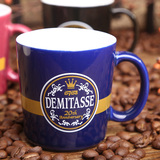 迷你意式浓缩咖啡杯 欧式卡布奇诺陶瓷杯子 创意特浓咖啡马克杯