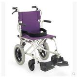 河村老人残疾人轻便折叠旅游轮椅便携旅行手推车超轻代步KA6-zhzk