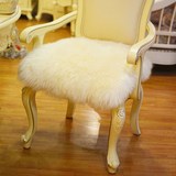 羊毛长毛沙发冬季汽车坐垫车垫椅垫皮毛一体方垫羊剪绒毛垫