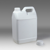2L白色HDPE氟化桶/塑料壶/化工瓶/2L塑料方桶