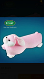 ventry泰国正品纯天然儿童乳胶枕小宝宝卡通枕玩偶动物枕头粉兔子