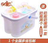 日康便携收纳盒收纳婴儿奶瓶奶嘴奶粉盒宝宝用品 外出必备RK-3665