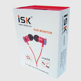 ISK SEM5S 监听耳塞 入耳式活塞耳机K歌耳麦电脑超重低音长线耳塞