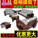 实木沙发组合中式沙发功能伸缩橡木沙发床两用现代客厅布艺沙发