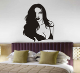 包邮墙贴比基尼性感美女人物卧室床头装饰贴纸平面壁贴画沙发背景
