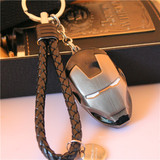 包邮 男士霸气创意汽车钥匙扣挂件 钢铁侠面积皮绳钥匙链挂件