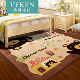 维科卡通满铺大地毯 客厅卧室床边毯茶几垫宝宝儿童房爬行垫