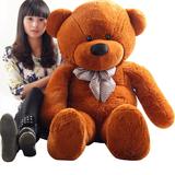 泰迪熊公仔毛绒玩具送女友抱抱熊儿童布娃娃1.6米大抱枕生日礼物