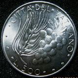 外国钱币 梵蒂冈1973年500里拉银币