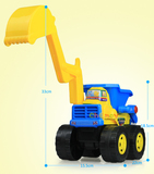 儿童沙滩玩具套装决明子玩具车工具惯性大工程车挖土机推土机包邮
