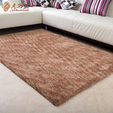 尼西米 现代简约客厅地毯 超柔混纺地毯 超细纤维卧室地毯 满铺