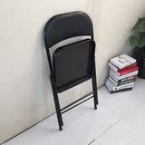 特价办公椅折叠椅 电脑椅宿舍学生靠背椅 职员椅子凳子钢折椅包邮